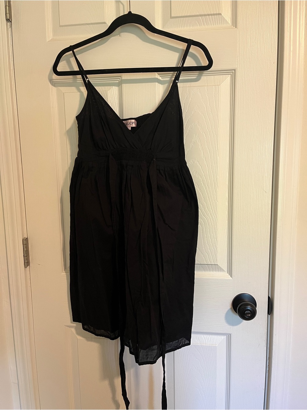 Calliope black baby doll dress